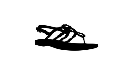 Braid Sandal silhouette