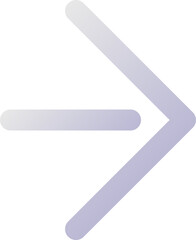 Move forward pixel perfect flat gradient two-color ui icon. Social media app navigation. Next step. Simple filled pictogram. GUI, UX design for mobile application. Vector isolated RGB illustration