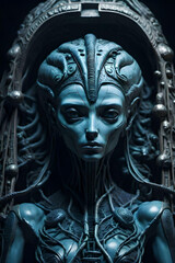 Im&aacute;genes de Alien&iacute;gencas generadas por ordenador.