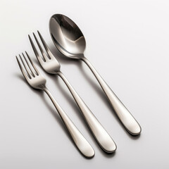 Cutlery highly detailed professional color, generated by AI