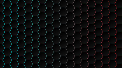 background with hexagons