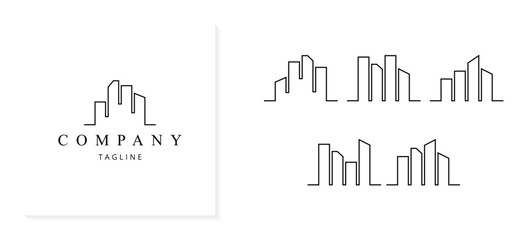 Monoline Master, City Building Elegant Logos with a Single Line