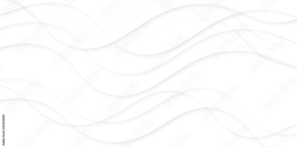 Poster modern dynamic and minimal geometric white abstract background,pattern of geometric white and gray c