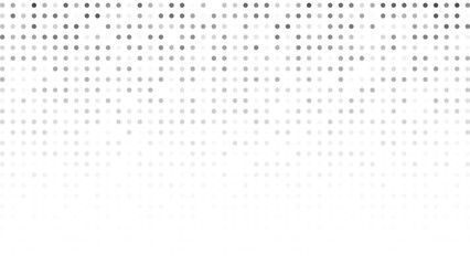 Monochrome halftone background with dots