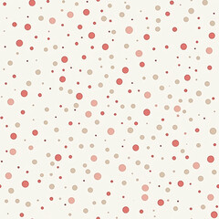 Seamless pattern, tileable polka dot country style print for minimal dotted wallpaper, wrapping paper, scrapbook, fabric and dots product design
