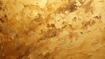 abstract gold background, golden wall, Generative Ai