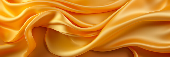 Fototapeta premium Goldenen Seide - Generiert mit KI