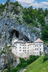 Predjama Castle or Predjamski Grad in Slovenia