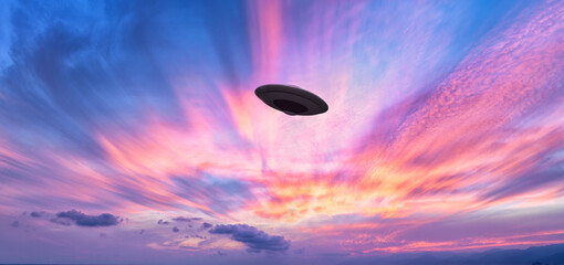 Flying Saucer Unidentified Object Aerial Anomalous Phenomenon