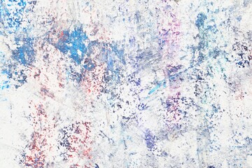 Fototapeta premium Grunge wall background. Layers of paint. Scratched paint layers weathered texture.