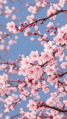 pink cherry blossom mobile wallpaper