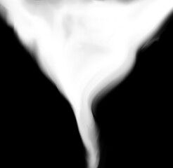 black and white smoke