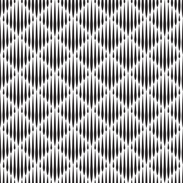 Seamless woodcut halftone line quilt texture