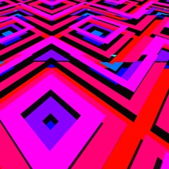 abstract background with labyrinth