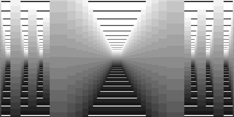 black and white background room corridor