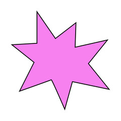 Abstract Star Shape