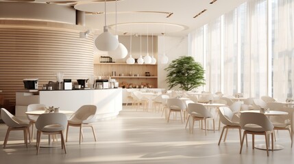 Modern Cafe Design for a Stylish Dining Experience