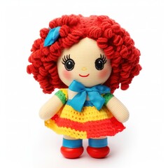 Fototapeta premium Childish toy isolated. Illustration AI Generative