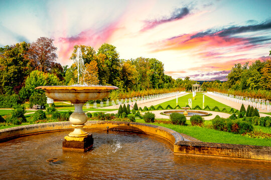 Schlossgarten, Neustrelitz, Deutschland 