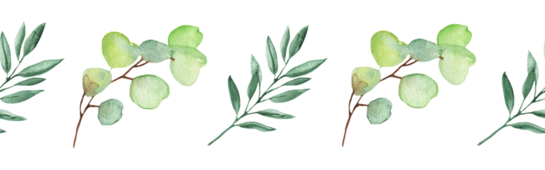 Greenery  floral design card.Forest branches green herbs greenery yellow leaf frame. wedding invitation poster invitation isolated on white background.