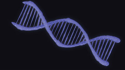 DNA double helix molecules. Abstract DNA stand structure. Medical science background.