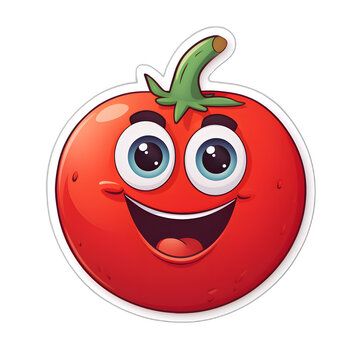 funny tomato cartoon