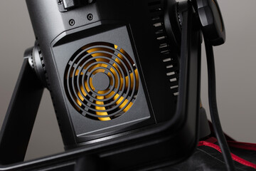 Colorful fan fan of fixed led light