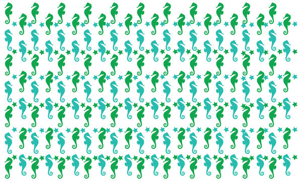 sea vibes vector digital paper pattern