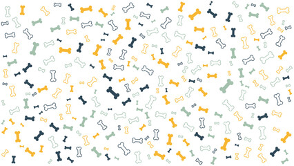 Obraz premium background with bones