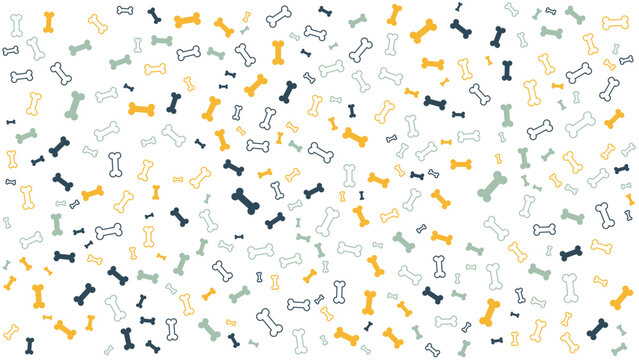 background with bones