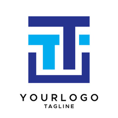 Obraz premium TT Logo Design, TT Logo design Vector