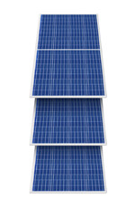 Solar panels (solar cell) in solar farm with sun lighting to create the clean electric power PNG transparent