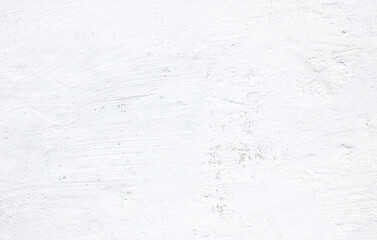 White plastered wall.The texture of the white concrete wall is rough. Stucco pattern.Abstract background.
