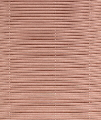 Recycled paper trays for snacks, isolated on white