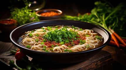 Delicious noodle with all variant topping