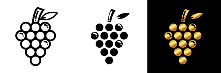 The Grapes icon represents a cluster of delicious and juicy grapes, symbolizing abundance, nature, and the sweetness of life.