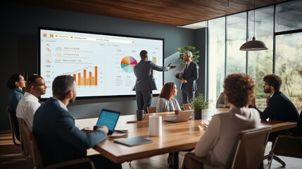 Group people on business meeting discuss a new investment plans