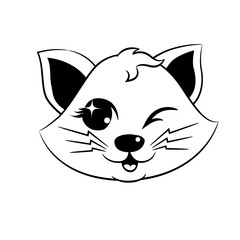 illustration of a cat