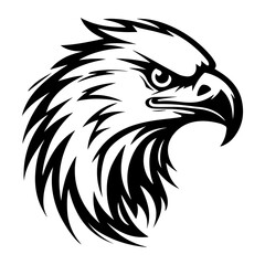Obraz premium eagle head vector