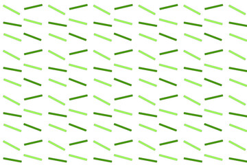 pattern made of green lines on a white background. illustration.