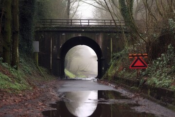 signs warning of danger and restricted access, created with generative ai