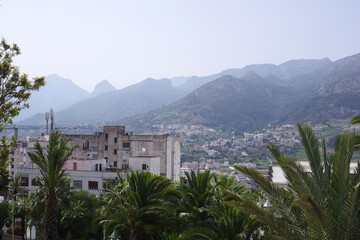 Vue sur les montagnes environnantes depuis Tétouan