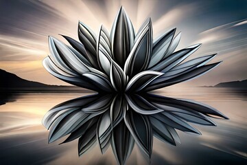 Obraz na płótnie Canvas background with flower generated by AI tools 