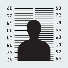 mugshot design cartoon vector design illustration