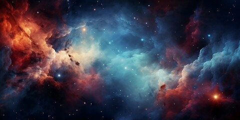 Obraz na płótnie Canvas Colorful space galaxy cloud nebula.Universe science astronomy.Stary night cosmos.Supernova background wallpaper