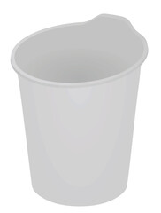 Home recycle bin. vector illustration