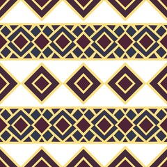 Seamless pattern retro vintage style 90 boho batik pattern tribal ethnic seamless.
