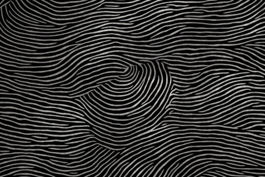 anthromorphic fingerprint pattern seamless