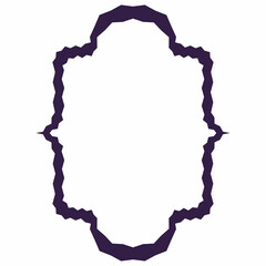 Abstract frame for tee design.