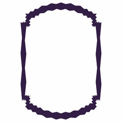 Abstract frame for tee design.